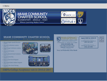 Tablet Screenshot of mccsedu.org